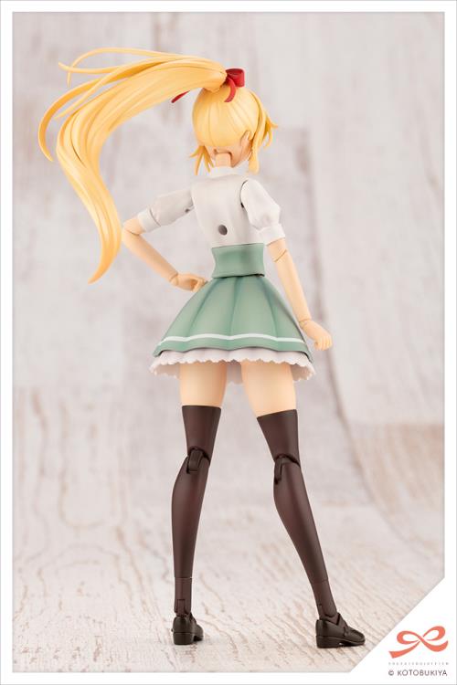 Sousai Shoujo Teien St. Iris Gakuen Girls' Saeki Ritsuka (High School Summer Clothes Ver.) 1/10 Scale Model Kit (Reissue) Gallery Image 6