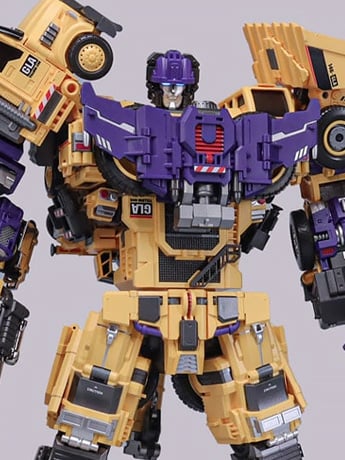 Image of Giant Legion GLA-01-06Y Titan of Creation (Yellow Edition) Figure Set