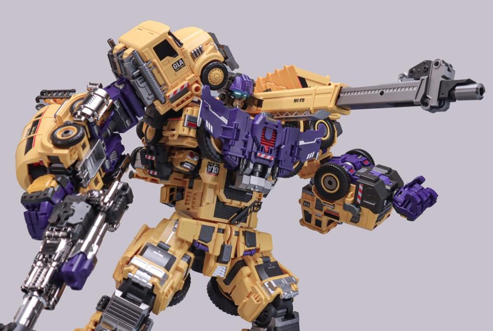 Giant Legion GLA-01-06Y Titan of Creation (Yellow Edition) Figure Set Gallery Image 9