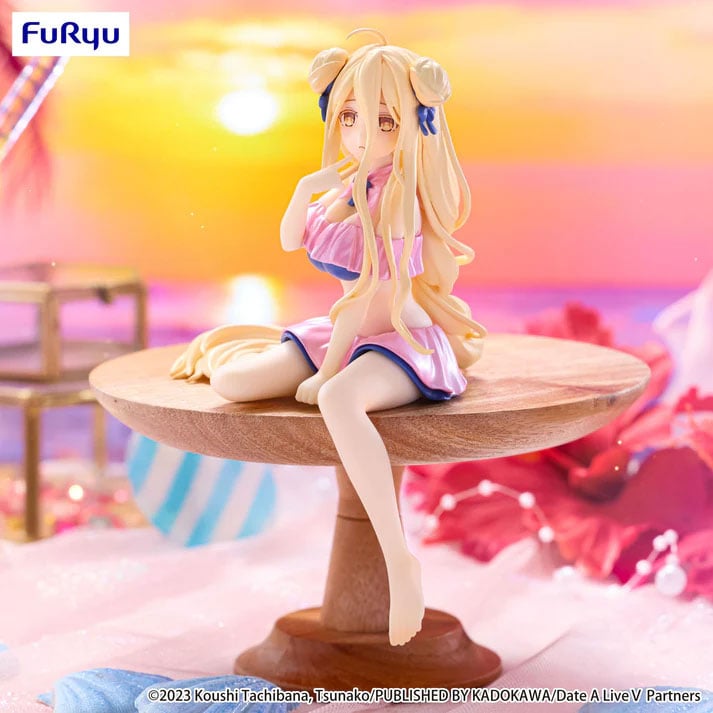 Date A Live V Mukuro Hoshimiya (Swimsuit Pastel Pink Color Ver.) Noodle Stopper Figure Gallery Image 3