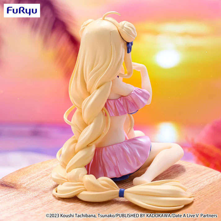 Date A Live V Mukuro Hoshimiya (Swimsuit Pastel Pink Color Ver.) Noodle Stopper Figure Gallery Image 4