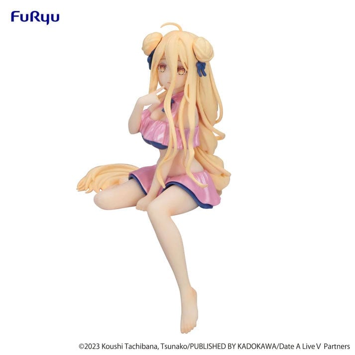 Date A Live V Mukuro Hoshimiya (Swimsuit Pastel Pink Color Ver.) Noodle Stopper Figure Gallery Image 8