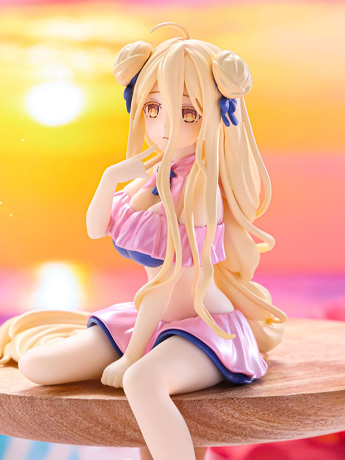 Date A Live V Mukuro Hoshimiya (Swimsuit Pastel Pink Color Ver.) Noodle Stopper Figure Gallery Image 2