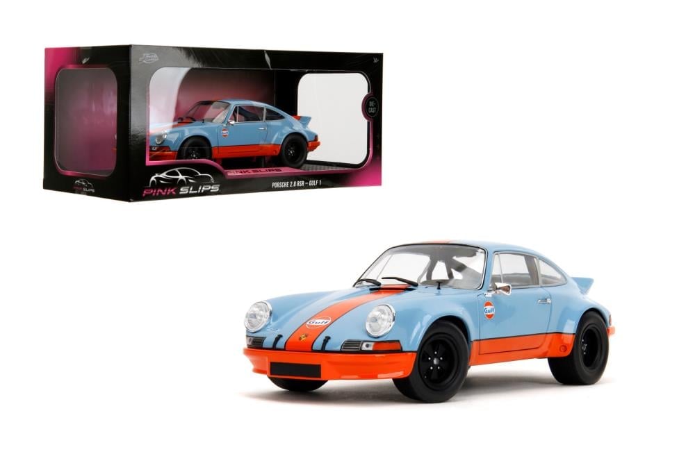 Pink Slips Porsche 2.8 RSR (Gulf 1) 1/18 Scale Model Gallery Image 12