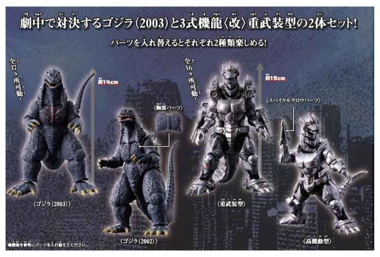 Godzilla: Tokyo S.O.S. (2003) Godzilla vs. Mechagodzilla Action