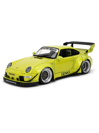 Pink Slips Porsche RWB Genki 1/18 Scale Model Gallery Image 2