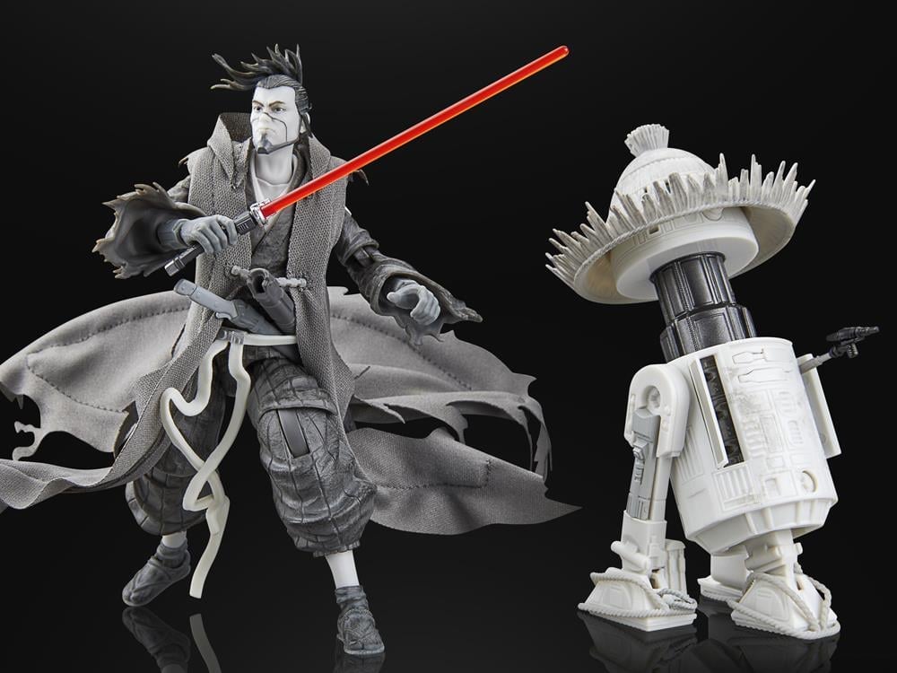 Star Wars: The Black Series The Ronin & R5-D56 Exclusive Action Figure Two-Pack (Visions) Gallery Image 1