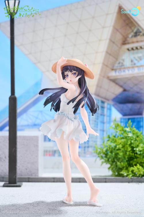 Oreimo Kuroneko "Ruri Goko" (Shironeko Ver.) 1/6 Scale Figure & Plushie Set Gallery Image 4