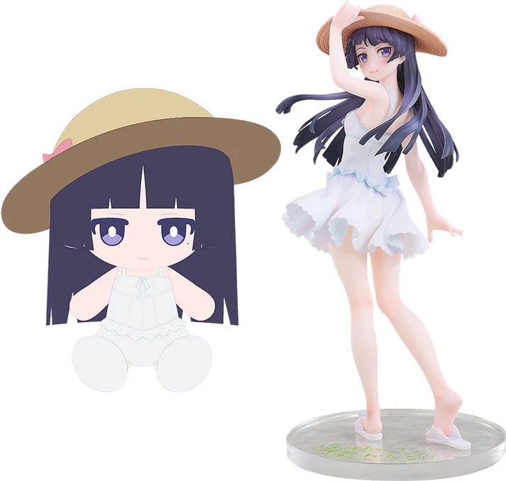 Oreimo Kuroneko "Ruri Goko" (Shironeko Ver.) 1/6 Scale Figure & Plushie Set Gallery Image 25