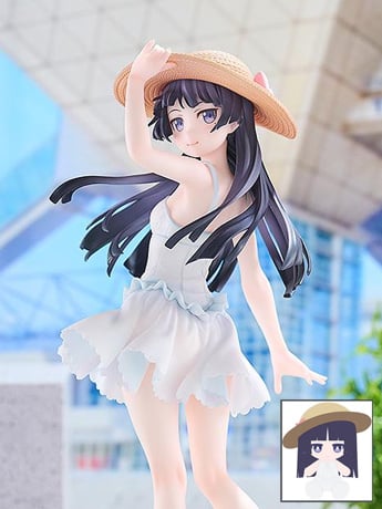 Oreimo Kuroneko "Ruri Goko" (Shironeko Ver.) 1/6 Scale Figure & Plushie Set Gallery Image 2
