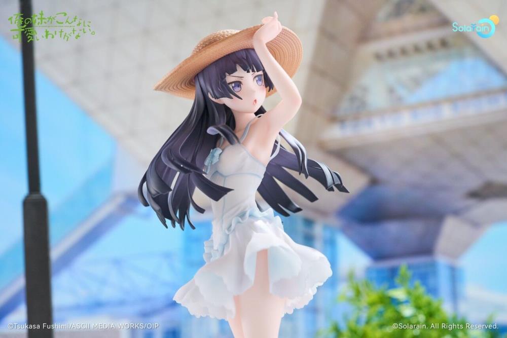 Oreimo Kuroneko "Ruri Goko" (Shironeko Ver.) 1/6 Scale Figure & Plushie Set Gallery Image 9