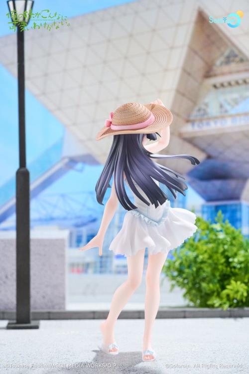 Oreimo Kuroneko "Ruri Goko" (Shironeko Ver.) 1/6 Scale Figure & Plushie Set Gallery Image 5
