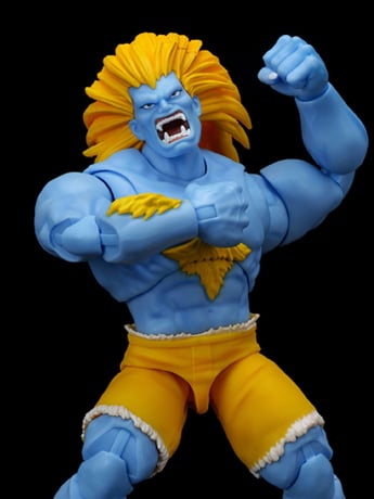 Image of Ultra Street Fighter II: The Final Challengers Blanka (Player 2 Ver.) 1/12 Scale BBTS Exclusive Action Figure