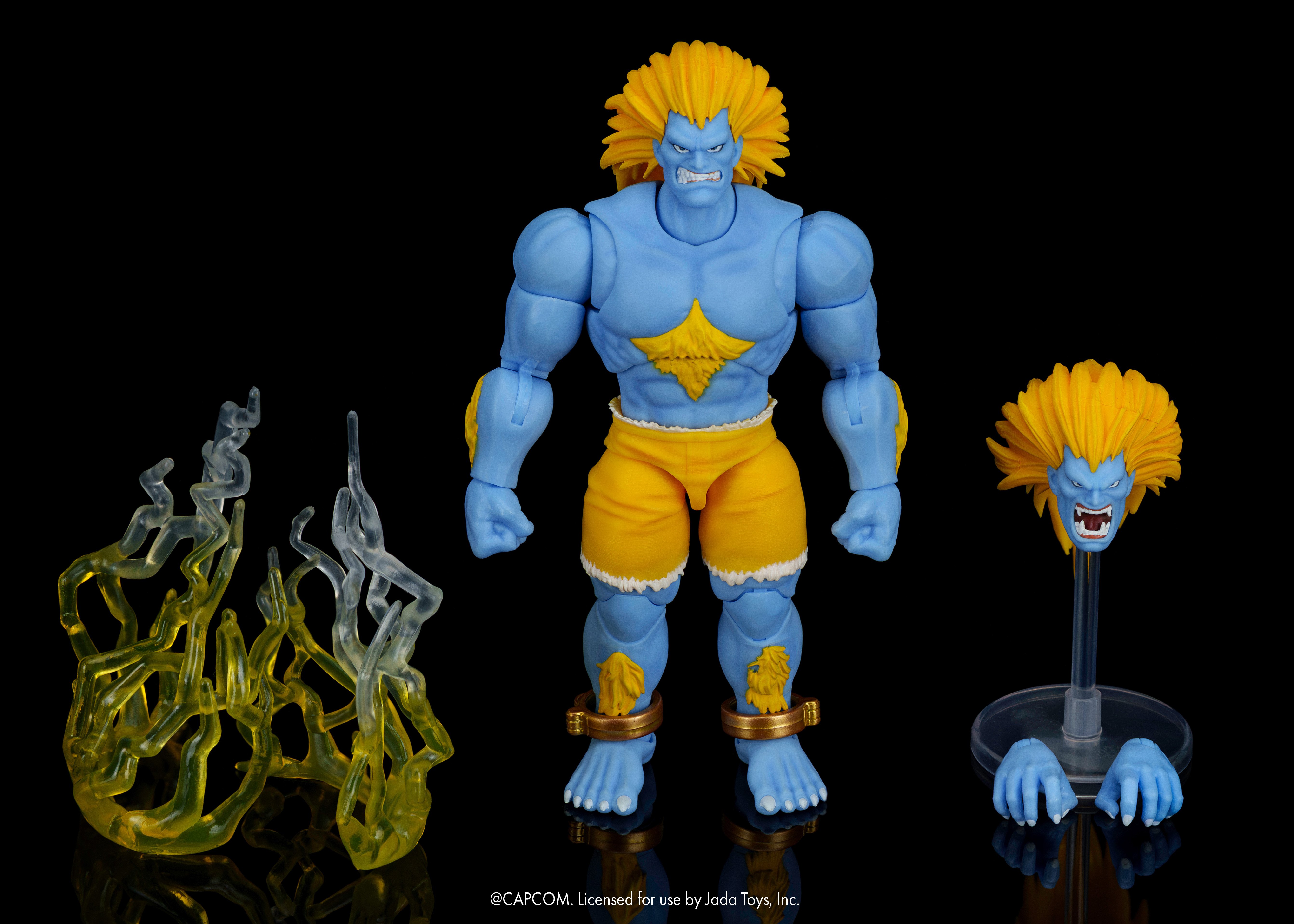 Ultra Street Fighter II: The Final Challengers Blanka (Player 2 Ver.) 1/12 Scale BBTS Exclusive Action Figure Gallery Image 10