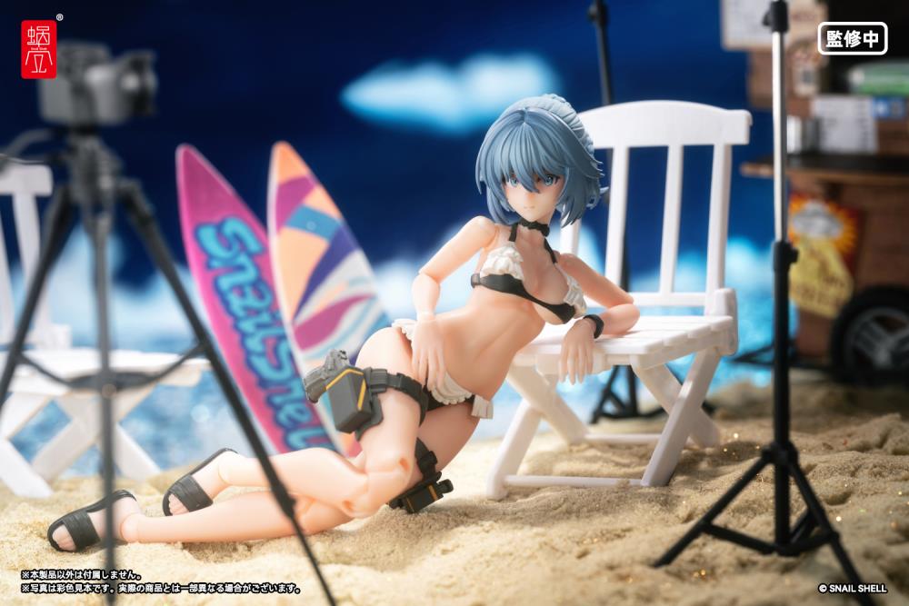 RA-02S Kazune Summer Operation 1/12 Scale Action Figure Gallery Image 9