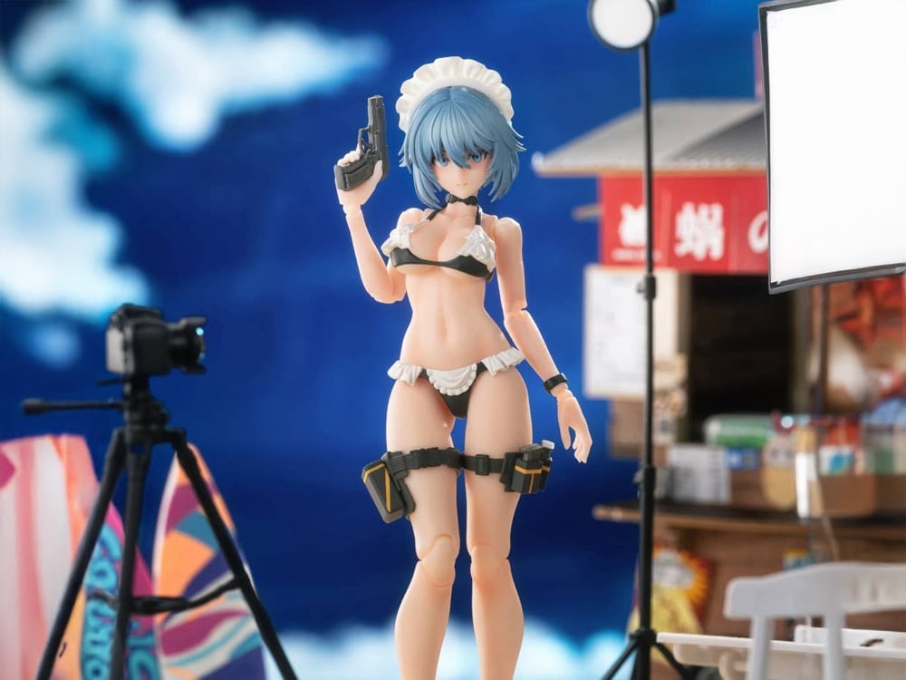 RA-02S Kazune Summer Operation 1/12 Scale Action Figure Gallery Image 1