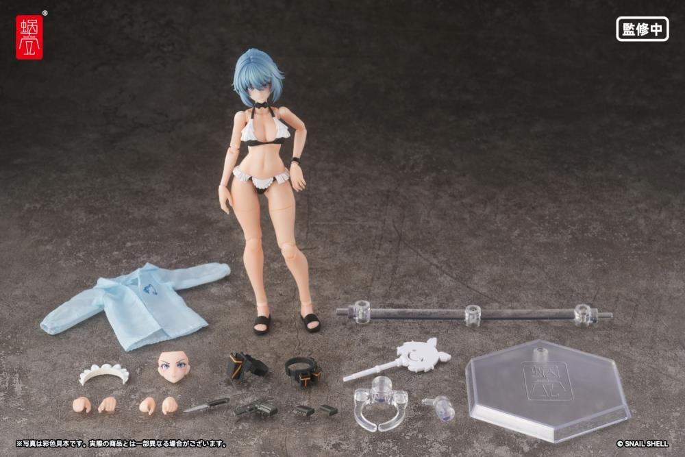 RA-02S Kazune Summer Operation 1/12 Scale Action Figure Gallery Image 23