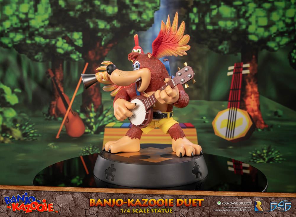 Banjo-Kazooie Banjo-Kazooie Duet 1/4 Scale Limited Edition Statue Gallery Image 5