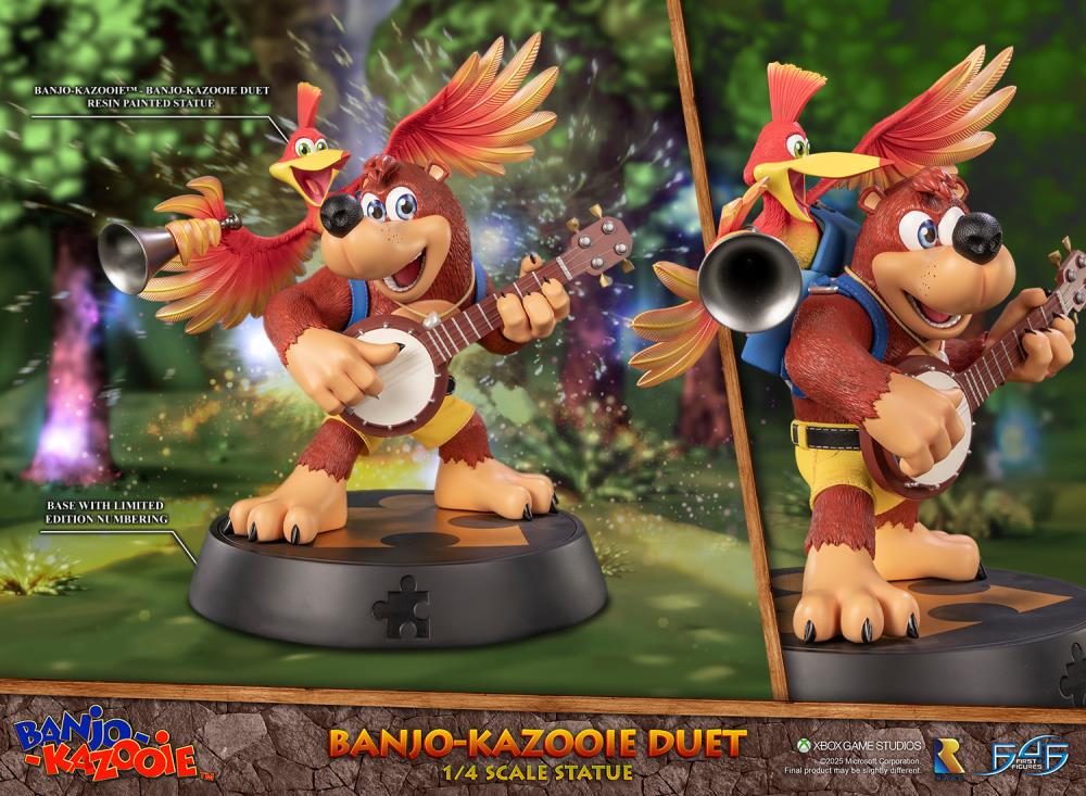 Banjo-Kazooie Banjo-Kazooie Duet 1/4 Scale Limited Edition Statue Gallery Image 25