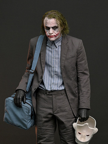 The Dark Knight Hyperreal The Joker (Bank Robber Ver.) 1/3 Scale Limited Edition Statue Gallery Image 2