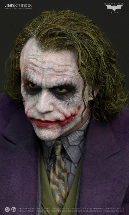 The Dark Knight Hyperreal The Joker (Bank Robber and Purple Coat Dual Ver.) 1/3 Scale Limited Edition Statue Gallery Image 28