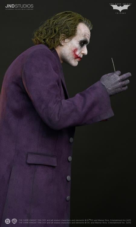 The Dark Knight Hyperreal The Joker (Bank Robber and Purple Coat Dual Ver.) 1/3 Scale Limited Edition Statue Gallery Image 33