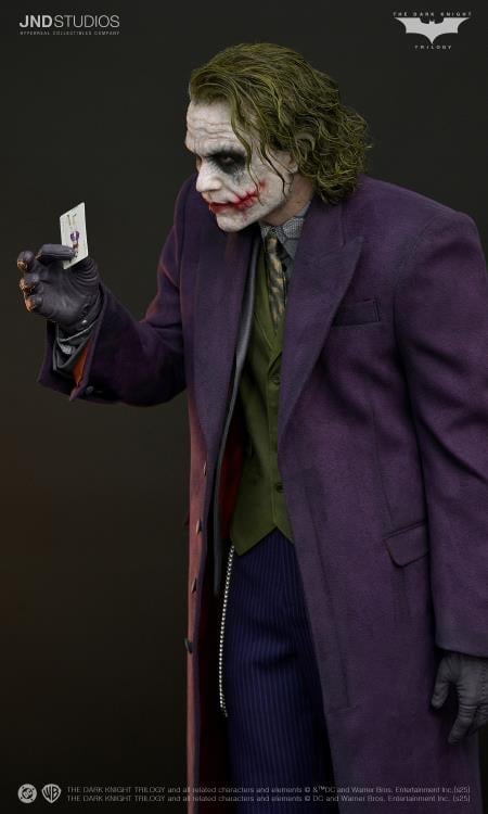 The Dark Knight Hyperreal The Joker (Bank Robber and Purple Coat Dual Ver.) 1/3 Scale Limited Edition Statue Gallery Image 34