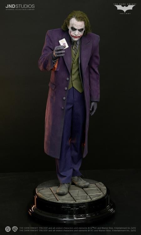 The Dark Knight Hyperreal The Joker (Bank Robber and Purple Coat Dual Ver.) 1/3 Scale Limited Edition Statue Gallery Image 24