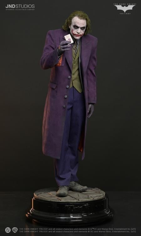 The Dark Knight Hyperreal The Joker (Bank Robber and Purple Coat Dual Ver.) 1/3 Scale Limited Edition Statue Gallery Image 25