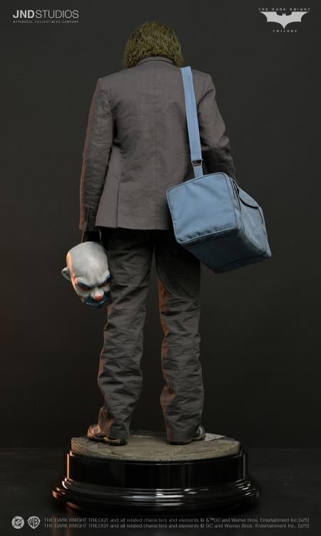 The Dark Knight Hyperreal The Joker (Bank Robber and Purple Coat Dual Ver.) 1/3 Scale Limited Edition Statue Gallery Image 4