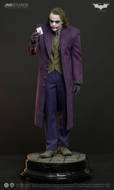 The Dark Knight Hyperreal The Joker (Bank Robber and Purple Coat Dual Ver.) 1/3 Scale Limited Edition Statue Gallery Image 37