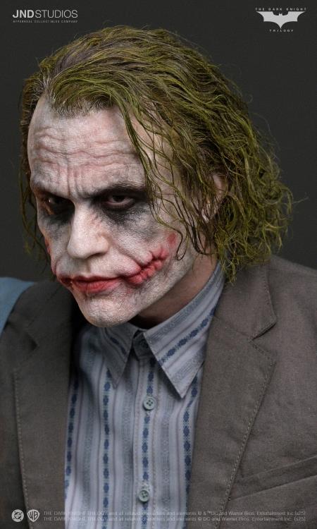 The Dark Knight Hyperreal The Joker (Bank Robber and Purple Coat Dual Ver.) 1/3 Scale Limited Edition Statue Gallery Image 19