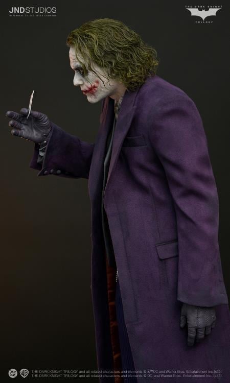The Dark Knight Hyperreal The Joker (Bank Robber and Purple Coat Dual Ver.) 1/3 Scale Limited Edition Statue Gallery Image 35