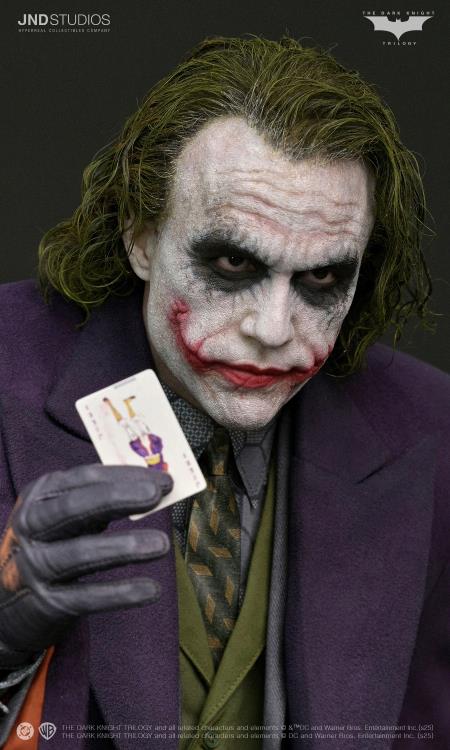 The Dark Knight Hyperreal The Joker (Bank Robber and Purple Coat Dual Ver.) 1/3 Scale Limited Edition Statue Gallery Image 26