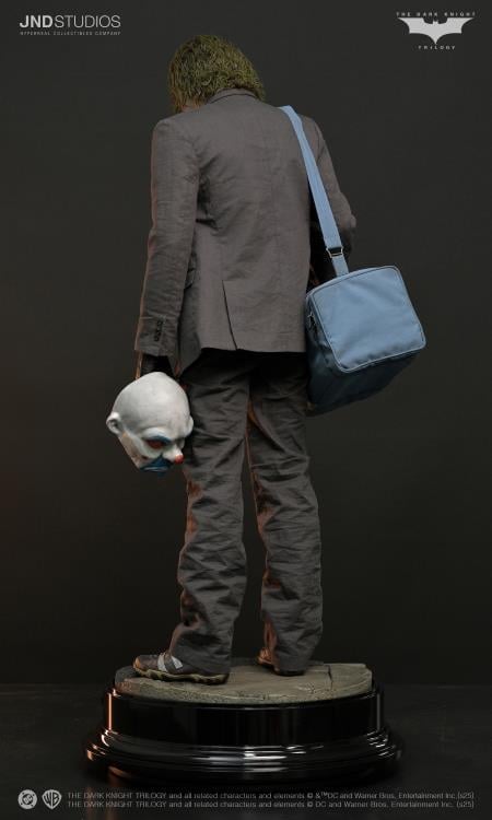 The Dark Knight Hyperreal The Joker (Bank Robber and Purple Coat Dual Ver.) 1/3 Scale Limited Edition Statue Gallery Image 6