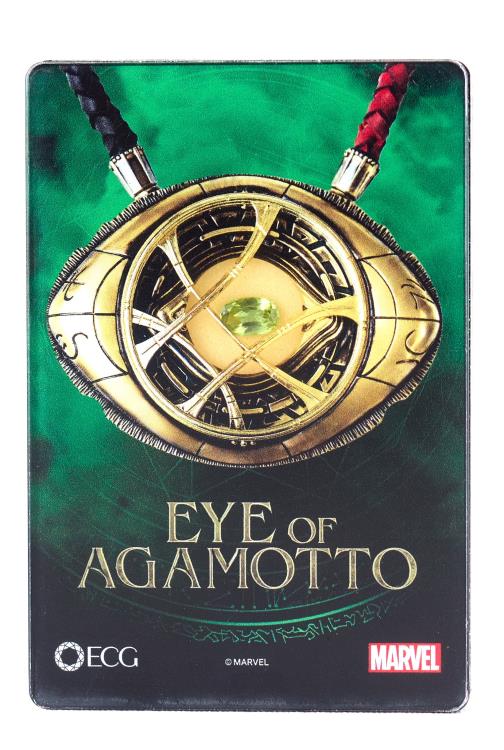 Marvel New York Series Eye of Agamotto Gem Card Gallery Image 3