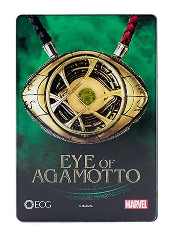 Marvel New York Series Eye of Agamotto Gem Card Gallery Image 2