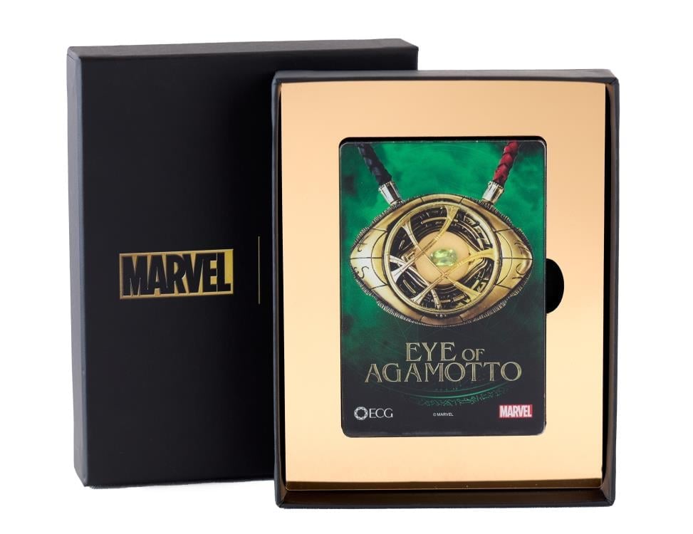 Marvel New York Series Eye of Agamotto Gem Card Gallery Image 8