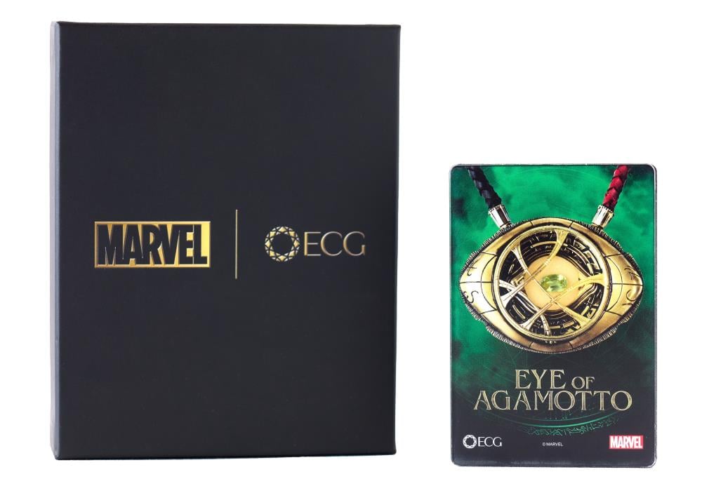 Marvel New York Series Eye of Agamotto Gem Card Gallery Image 4