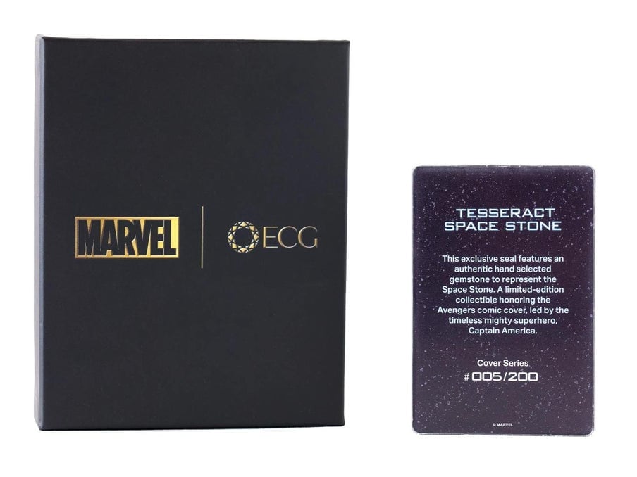 Marvel Cover Series Tesseract Space Stone Gem Card Gallery Image 6