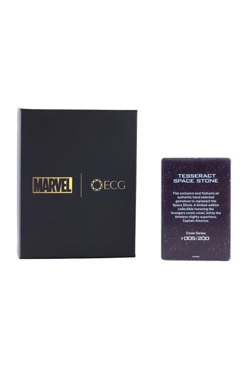 Marvel Cover Series Tesseract Space Stone Gem Card Gallery Image 5