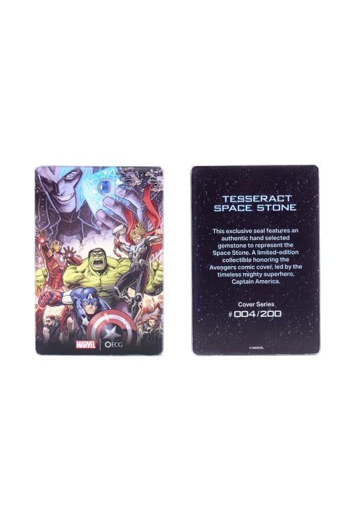 Marvel Cover Series Tesseract Space Stone Gem Card Gallery Image 9