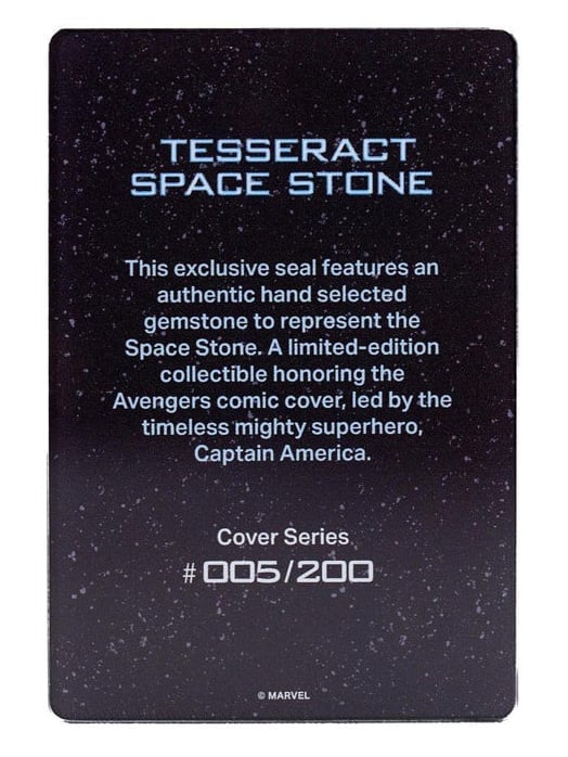 Marvel Cover Series Tesseract Space Stone Gem Card Gallery Image 18