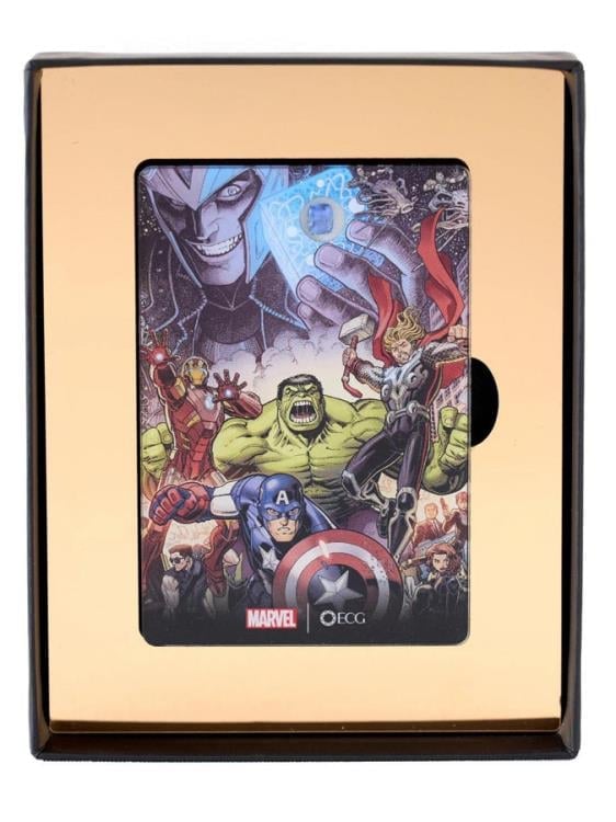 Marvel Cover Series Tesseract Space Stone Gem Card Gallery Image 12