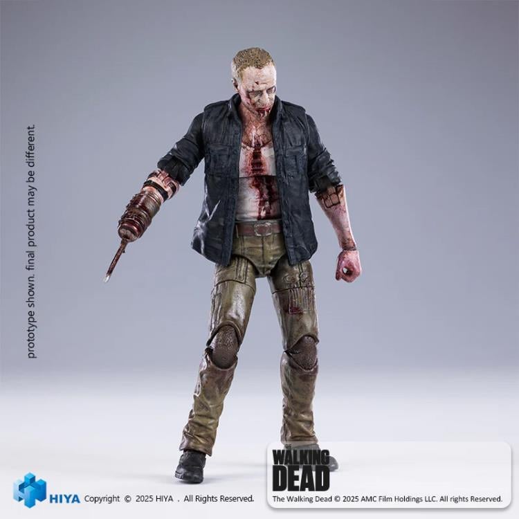 The Walking Dead Exquisite Mini Merle Dixon (Walker Ver.) 1/18 Scale Action Figure Gallery Image 6