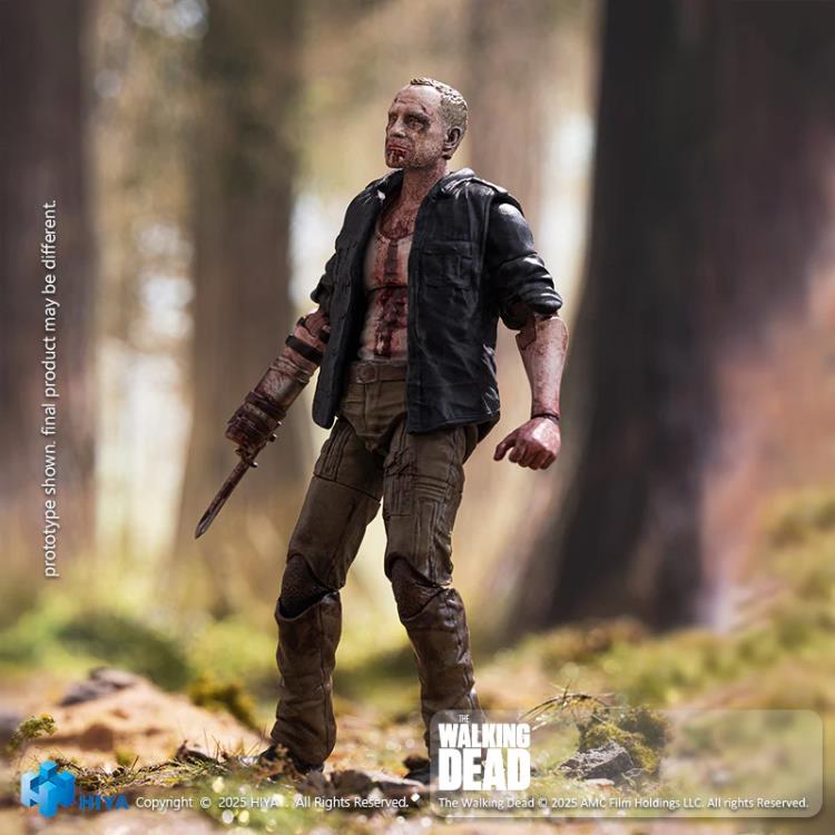 The Walking Dead Exquisite Mini Merle Dixon (Walker Ver.) 1/18 Scale Action Figure Gallery Image 5