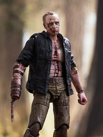 The Walking Dead Exquisite Mini Merle Dixon (Walker Ver.) 1/18 Scale Action Figure Gallery Image 2