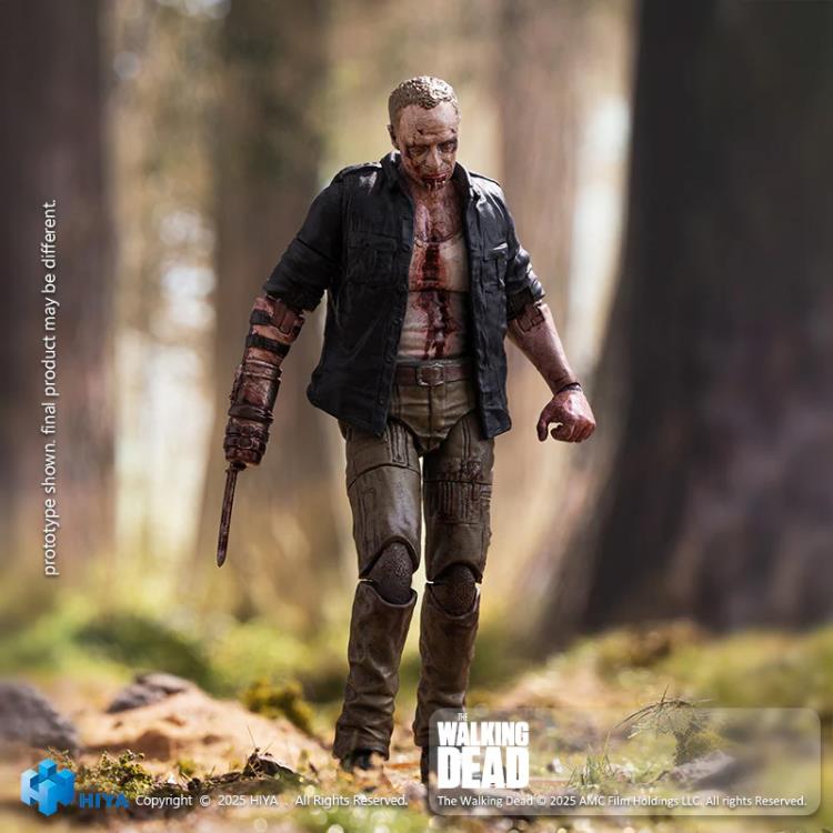 The Walking Dead Exquisite Mini Merle Dixon (Walker Ver.) 1/18 Scale Action Figure Gallery Image 3