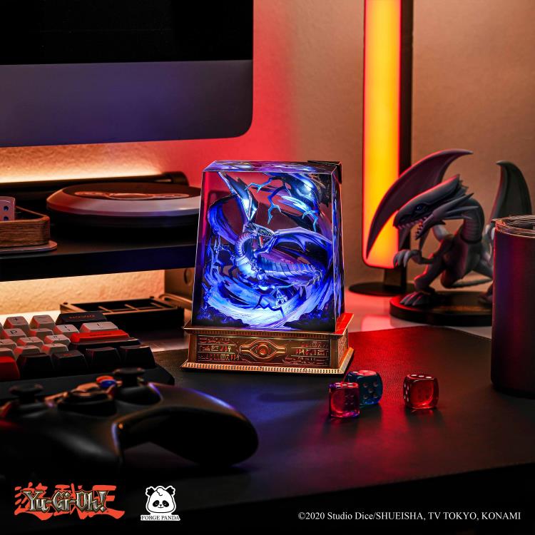 Yu-Gi-Oh! Duel Monsters Blue-Eyes White Dragon Diorama LED Lamp Gallery Image 37