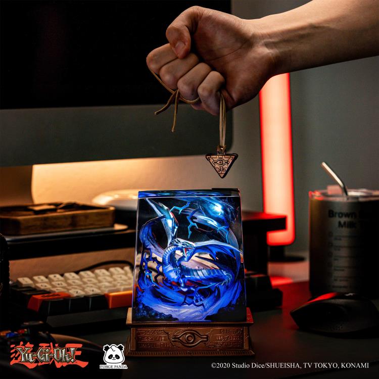 Yu-Gi-Oh! Duel Monsters Blue-Eyes White Dragon Diorama LED Lamp Gallery Image 32